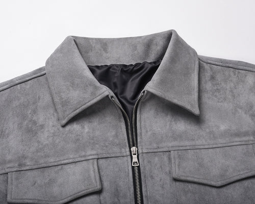 Essential Suede Jacket