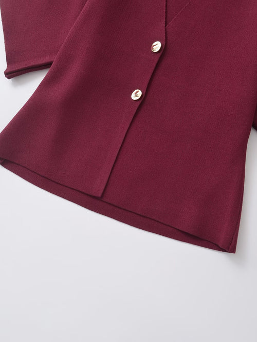 Eclové Cardigan V-Ausschnitt