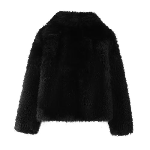 cropped fur jacket
