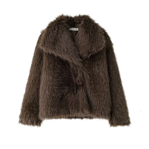 cropped fur jacket