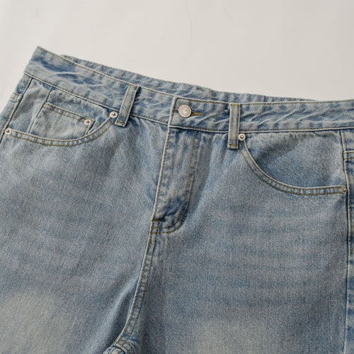 Flared Jeans Washed Blue