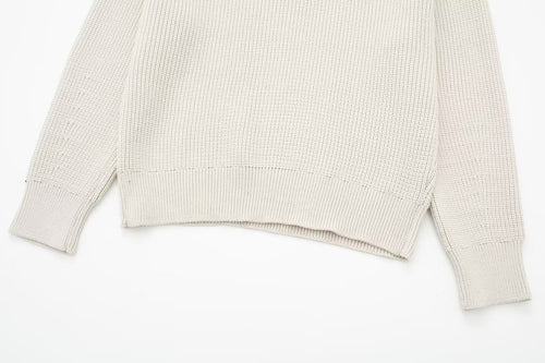 Eclové Knitted Half-Zipper