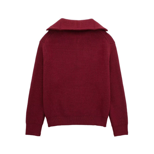 Eclové Knitted Half-Zipper