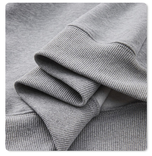 Cropped Fit Basic Hoodie