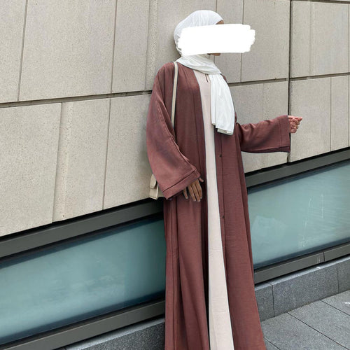 Abaya mit Schlaufe - zum Überziehen