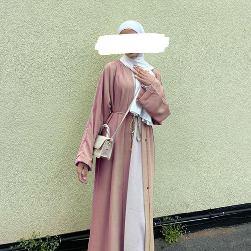Abaya mit Schlaufe - zum Überziehen