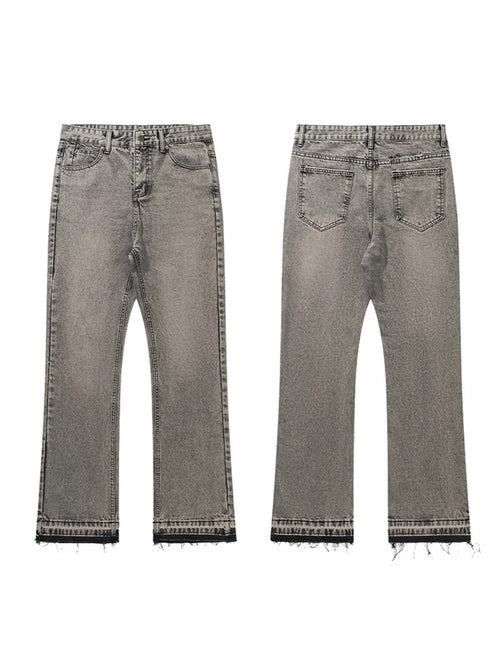 Washed Flared Jeans